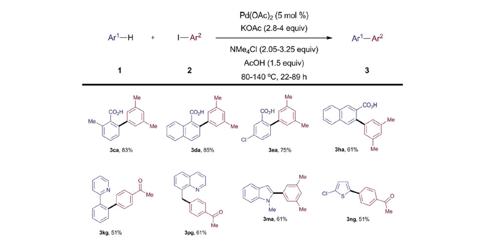 An organic cation as a silver(I) analogue for the arylation of sp2 and sp3 C–H bonds with iodoarenes